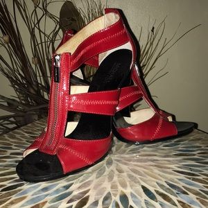 Michaels Kors Patent Red Leather Heels 💥💥💥